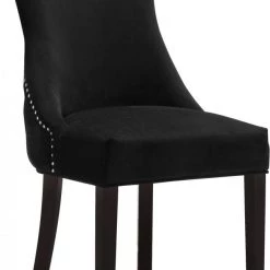 Meridian Furniture Dining Room Hannah Velvet Dining Chair Set Of 2