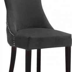 Meridian Furniture Dining Room Hannah Velvet Dining Chair Set Of 2