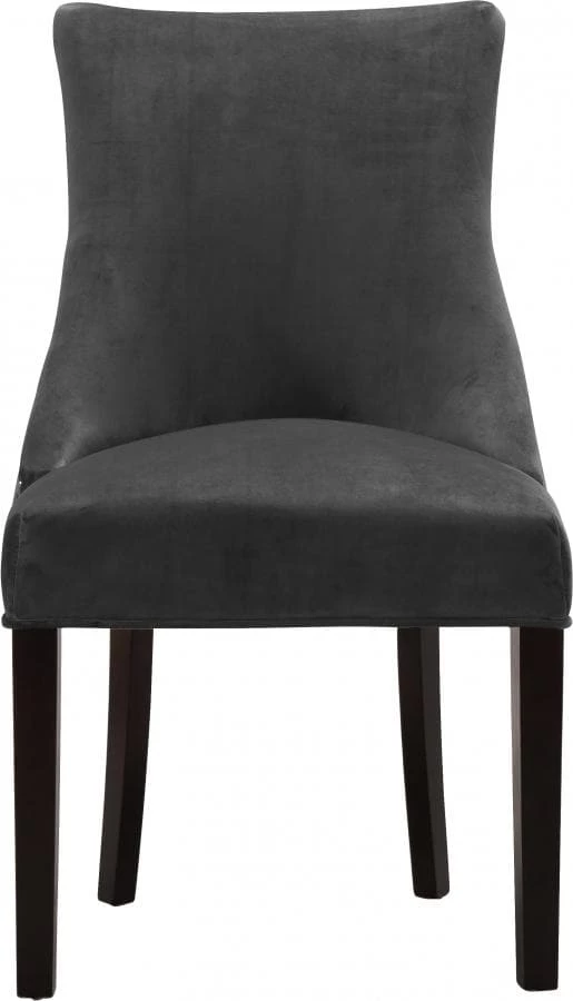 Meridian Furniture Dining Room Hannah Velvet Dining Chair Set Of 2