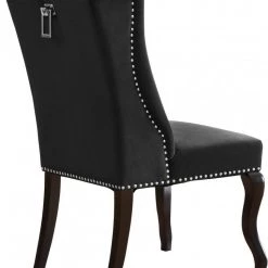 Meridian Furniture Suri Velvet Dining Chair Set Of 2 Dining Room