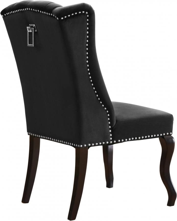 Meridian Furniture Suri Velvet Dining Chair Set Of 2 Dining Room
