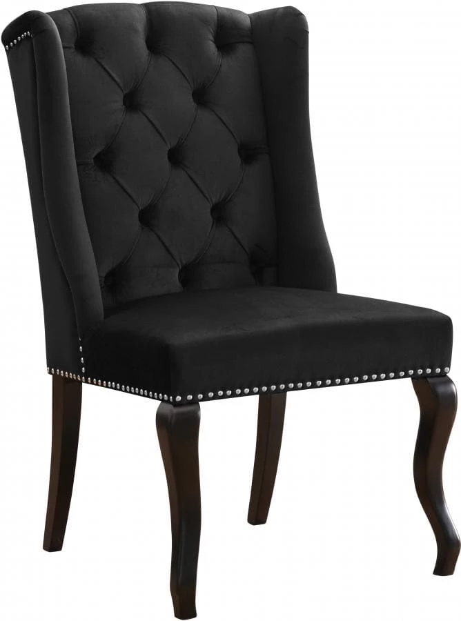 Meridian Furniture Suri Velvet Dining Chair Set Of 2 Dining Room