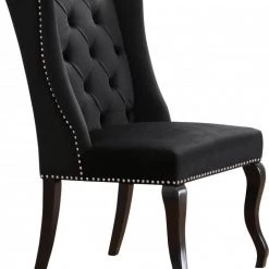 Meridian Furniture Suri Velvet Dining Chair Set Of 2 Dining Room