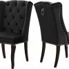 Meridian Furniture Suri Velvet Dining Chair Set Of 2 Dining Room