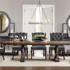 Meridian Furniture Suri Velvet Dining Chair Set Of 2 Dining Room