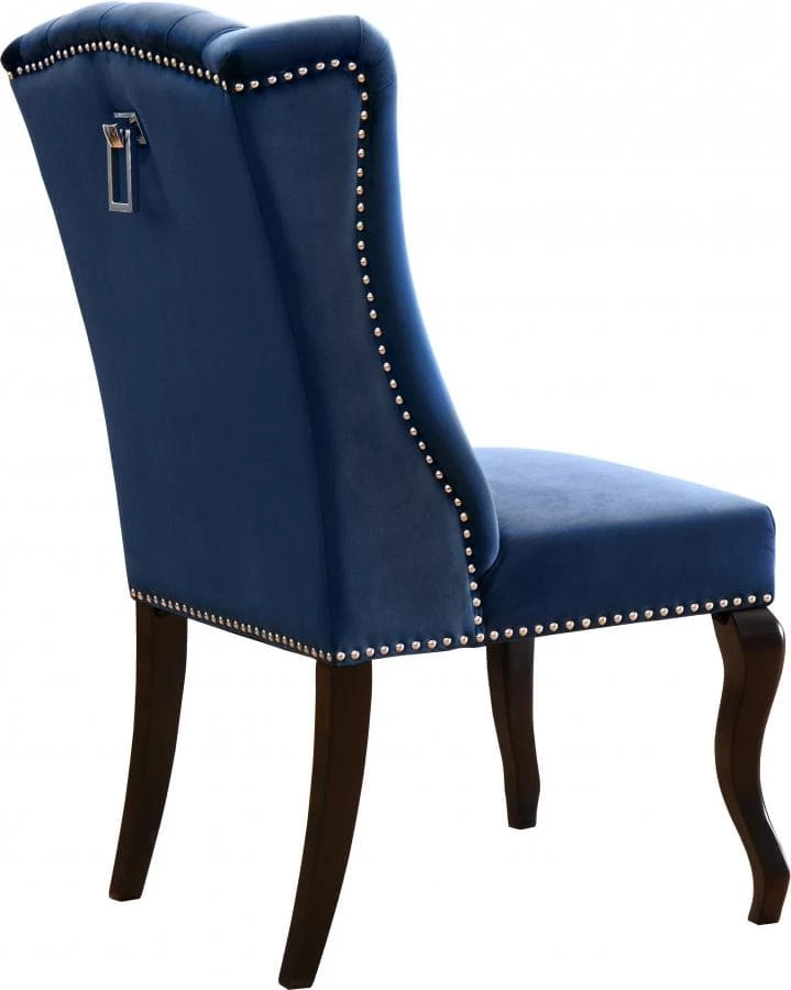 Meridian Furniture Suri Velvet Dining Chair Set Of 2 Dining Room