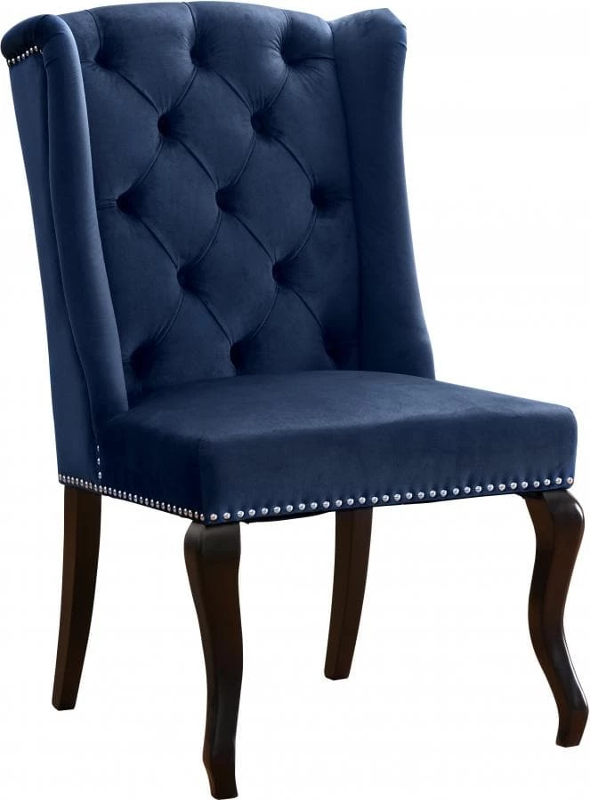Meridian Furniture Suri Velvet Dining Chair Set Of 2 Dining Room