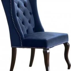 Meridian Furniture Suri Velvet Dining Chair Set Of 2 Dining Room