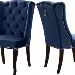 Meridian Furniture Suri Velvet Dining Chair Set Of 2 Dining Room