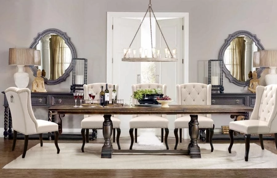 Meridian Furniture Suri Velvet Dining Chair Set Of 2 Dining Room