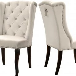 Meridian Furniture Suri Velvet Dining Chair Set Of 2 Dining Room
