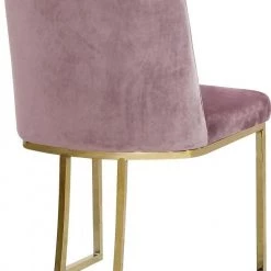 Meridian Furniture Heidi Velvet Dining Chair Set Of 2 Dining Room