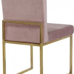 Meridian Furniture Giselle Velvet Dining Chair Set Of 2 Dining Room