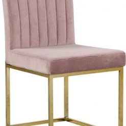 Meridian Furniture Giselle Velvet Dining Chair Set Of 2 Dining Room