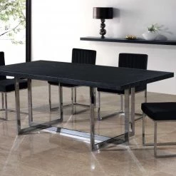 Meridian Furniture Giselle Velvet Dining Chair Set Of 2