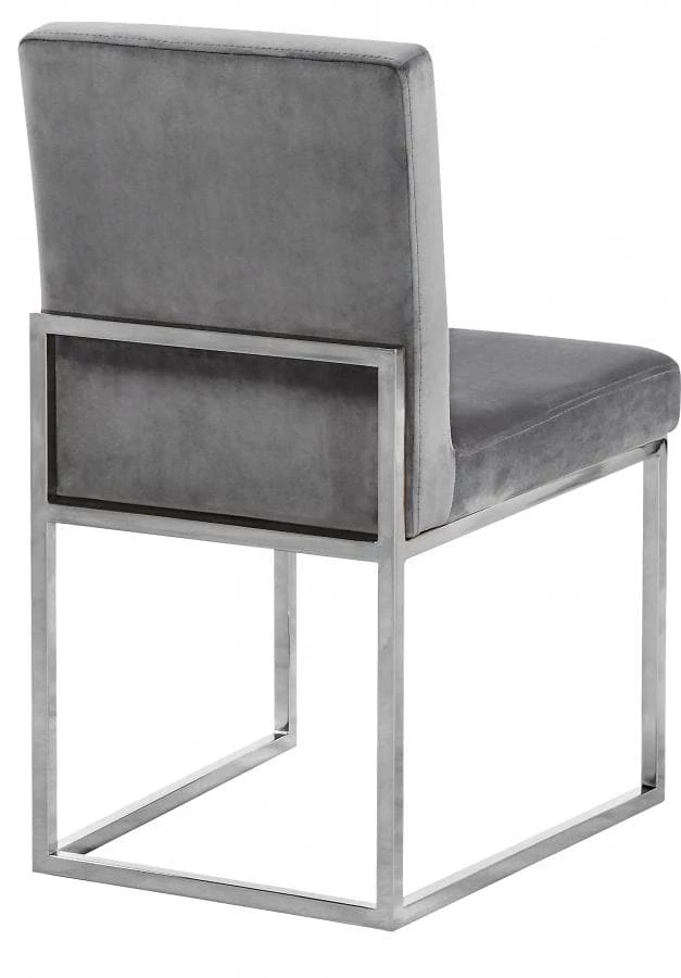 Meridian Furniture Giselle Velvet Dining Chair Set Of 2