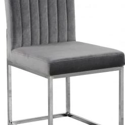 Meridian Furniture Giselle Velvet Dining Chair Set Of 2