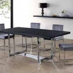 Meridian Furniture Giselle Velvet Dining Chair Set Of 2