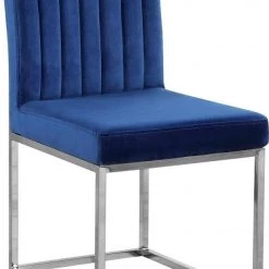 Meridian Furniture Giselle Velvet Dining Chair Set Of 2