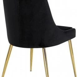 Meridian Furniture Karina Velvet Dining Chair Set Of 2