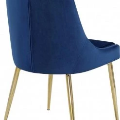 Meridian Furniture Karina Velvet Dining Chair Set Of 2
