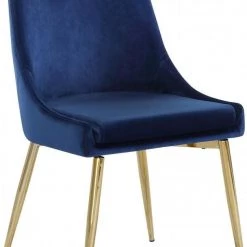 Meridian Furniture Karina Velvet Dining Chair Set Of 2