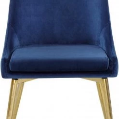 Meridian Furniture Karina Velvet Dining Chair Set Of 2