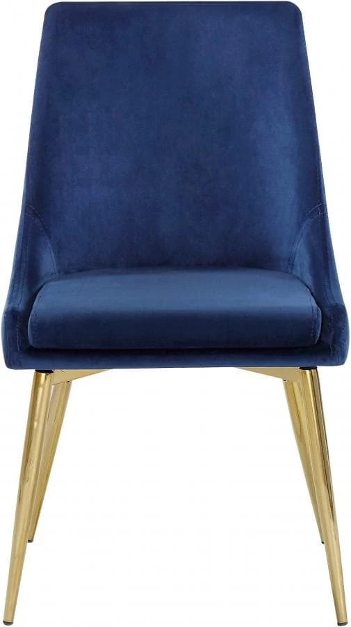Meridian Furniture Karina Velvet Dining Chair Set Of 2
