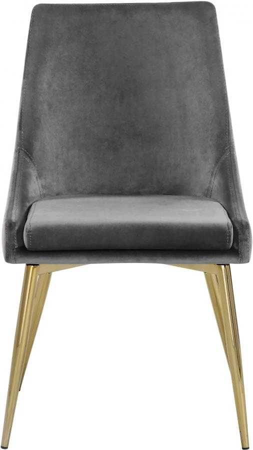 Meridian Furniture Karina Velvet Dining Chair Set Of 2