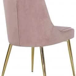 Meridian Furniture Karina Velvet Dining Chair Set Of 2