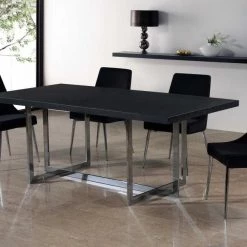 Meridian Furniture Karina Velvet Dining Chair Set Of 2