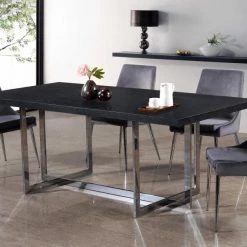 Meridian Furniture Karina Velvet Dining Chair Set Of 2