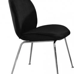 Meridian Furniture Dining Room Paris Velvet Dining Chair Set Of 2