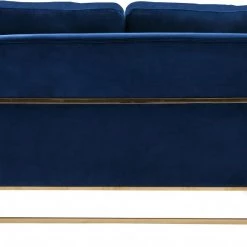 Meridian Furniture Living Room Mila Velvet Loveseat