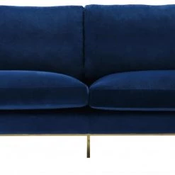 Meridian Furniture Mila Velvet Sofa Living Room