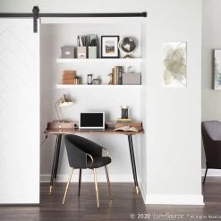 Lumisource Dining Room Claire Chair Gold