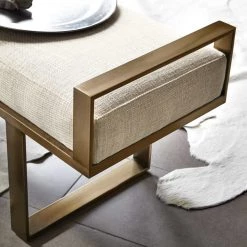 Bernhardt Profile Metal Bench Bedroom