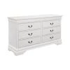 Coaster Louis Philippe Elegant White Dresser Bedroom