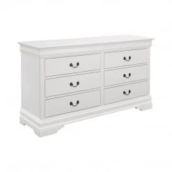 Coaster Louis Philippe Elegant White Dresser Bedroom