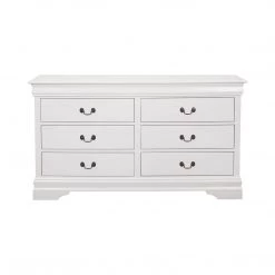 Coaster Louis Philippe Elegant White Dresser Bedroom