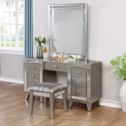 Coaster Leighton Vanity Desk & Stool