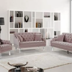 Meridian Furniture Roxy Velvet Sofa