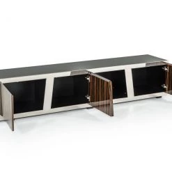 VIG Modrest Sherman Modern Ebony TV Stand