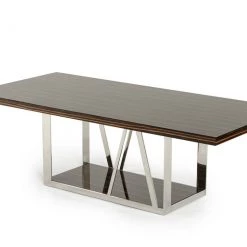 VIG Modrest Sherman Modern Ebony Dining Table