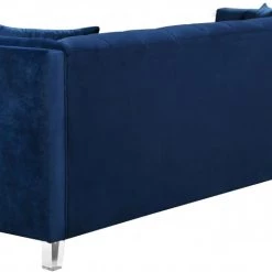 Meridian Furniture Mariel Velvet Sofa Living Room