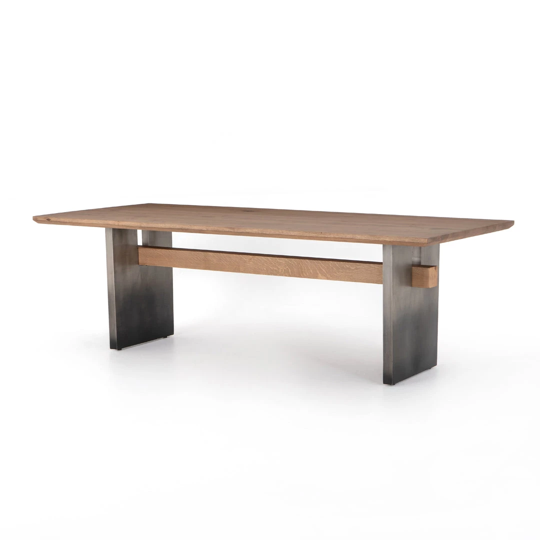 Four Hands Dining Room Brennan Dining Table-Dove Oak