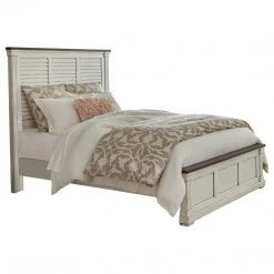Coaster Bedroom Hillcrest Panel Bed White