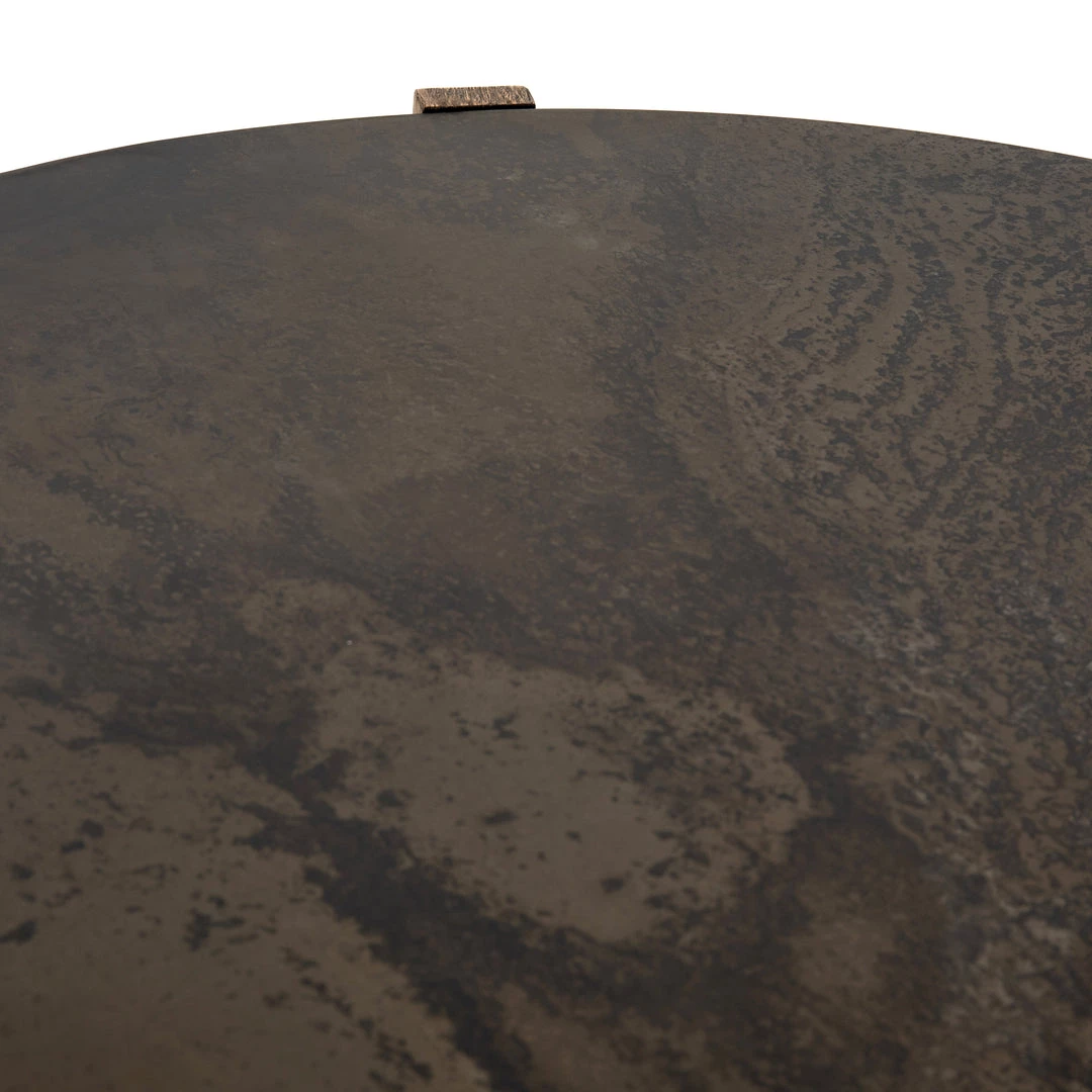 Four Hands Bingham Coffee Table-Rustic Oak Veneer