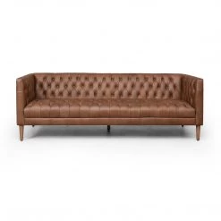 Four Hands Living Room Williams Leather Sofa