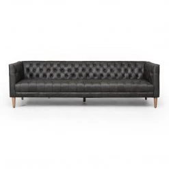 Four Hands Living Room Williams Leather Sofa